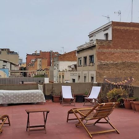 Small Room In Sants With Huge Terrace Barcelona Exteriör bild