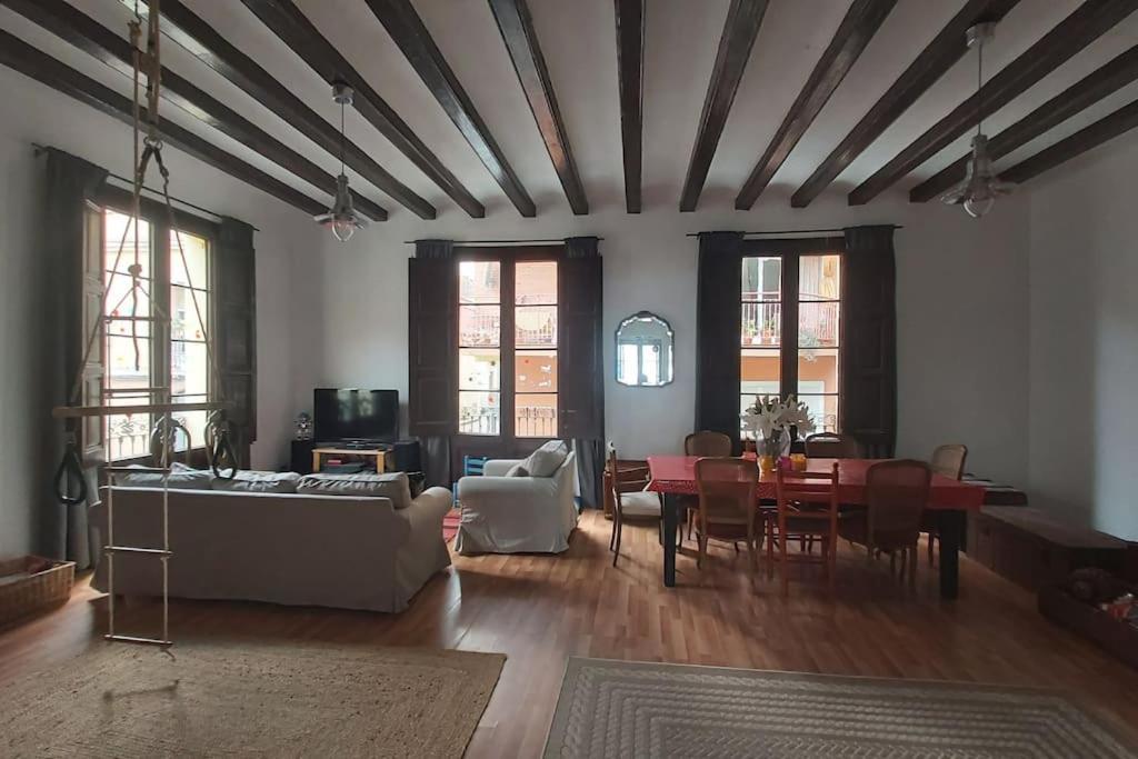Small Room In Sants With Huge Terrace Barcelona Exteriör bild